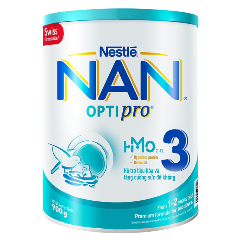 Sữa bột NAN Optipro số 3 900g (12 - 24 tháng)-1