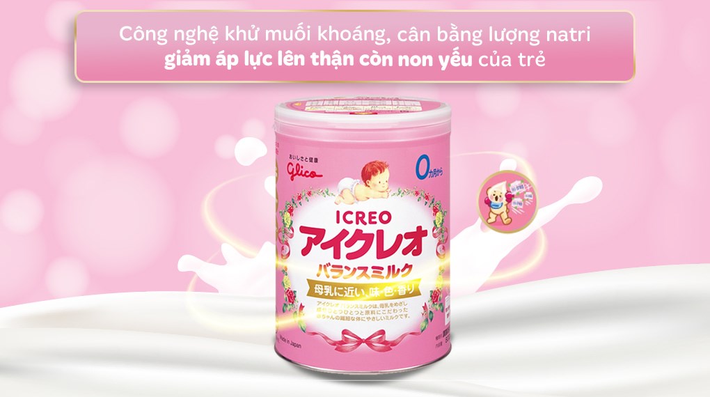 Sữa Glico số 0 800g ( 0 - 12 tháng), nhập khẩu Nhật, giá tốt - AVAKids.com