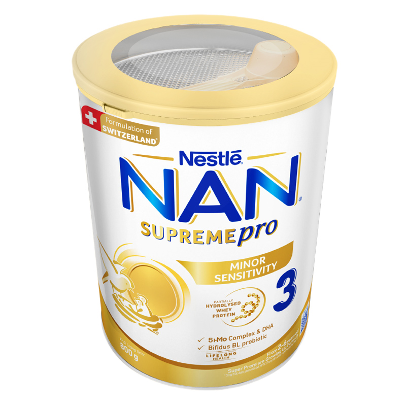 Combo 2 sữa bột NAN Supremepro số 3 800g (2 - 6 tuổi) hỗ trợ trẻ có cơ địa mẫn cảm 5