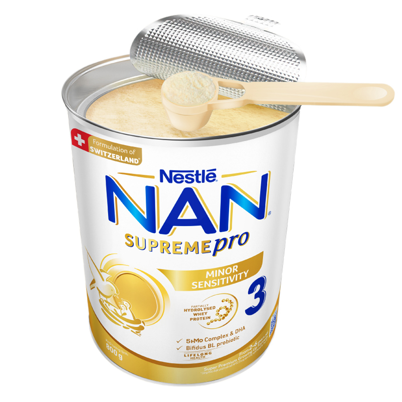 Combo 2 sữa bột NAN Supremepro số 3 800g (2 - 6 tuổi) hỗ trợ trẻ có cơ địa mẫn cảm 6