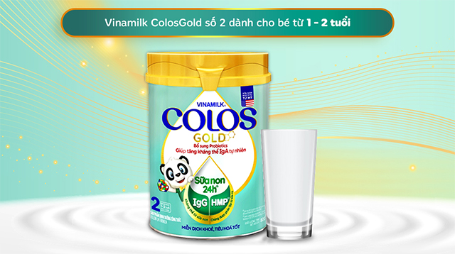 Sản phẩm có hàm lượng dưỡng chất phù hợp với các bé từ 1 - 2 tuổi
