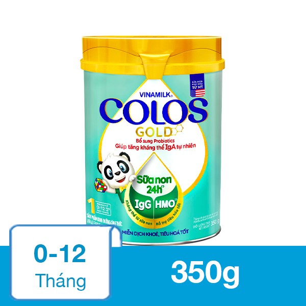 Sữa bột Vinamilk ColosGold số 1 350g (0 – 12 tháng)