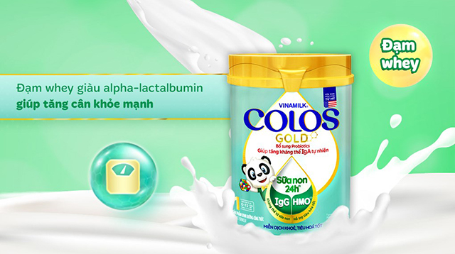 Tăng cân - Sữa bột Vinamilk ColosGold số 1 350g (0 - 12 tháng)