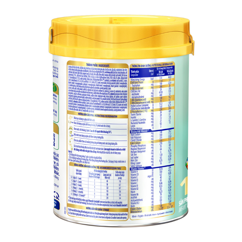 Sữa bột Vinamilk ColosGold số 1 350g (0 - 12 tháng) 3