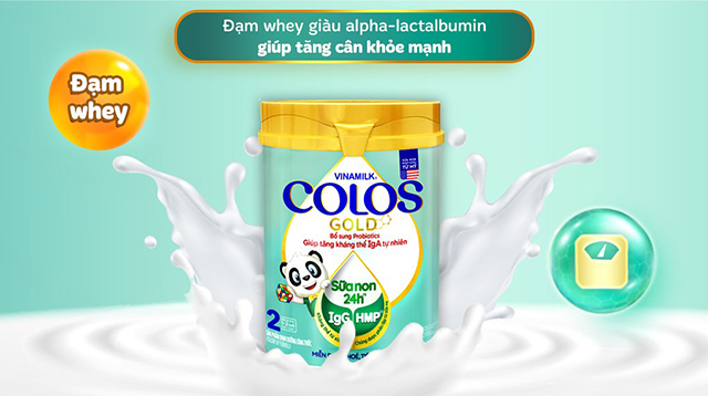 Tăng cân - Sữa bột Vinamilk ColosGold số 2 350g (12 - 24 tháng)