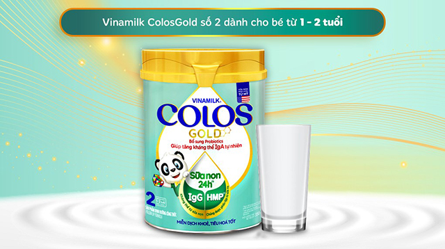 Độ tuổi - Sữa bột Vinamilk ColosGold số 2 350g (12 - 24 tháng)