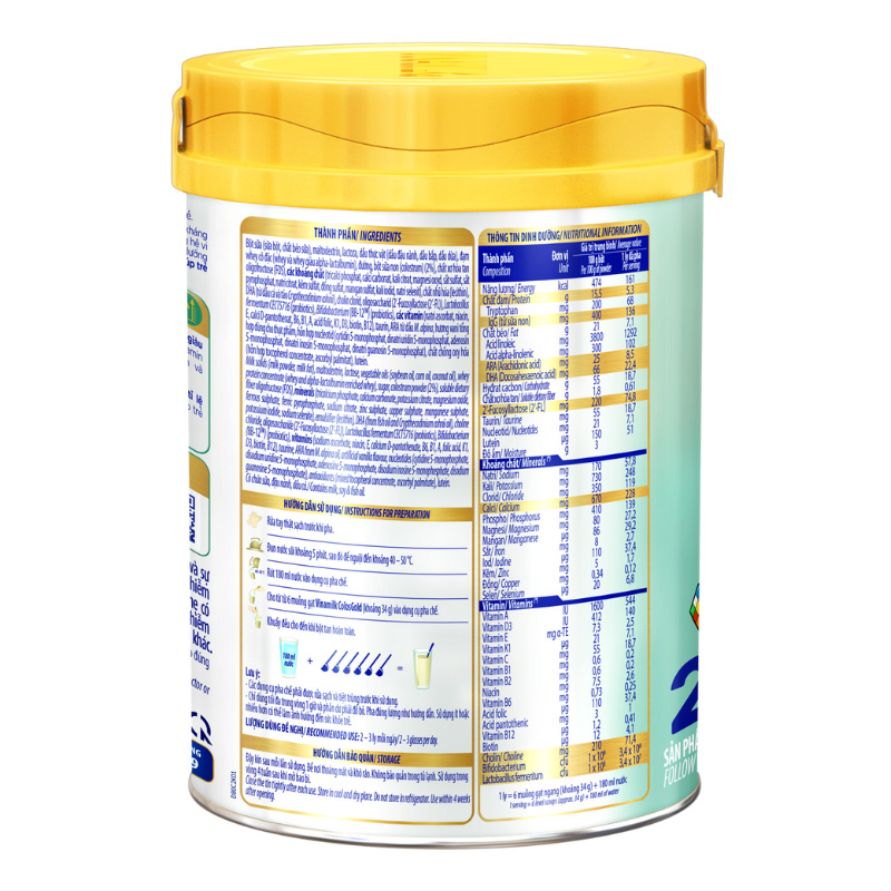 Sữa bột Vinamilk ColosGold số 2 (sữa non) 350g (1 - 2 tuổi) 3