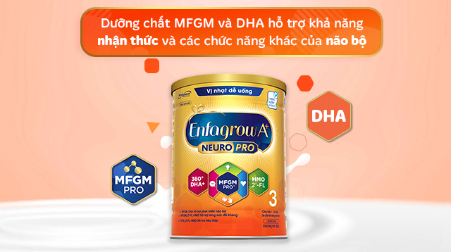 Sữa Enfagrow A+ Neuropro 830g (1-3 tuổi) vị nhạt dễ uống