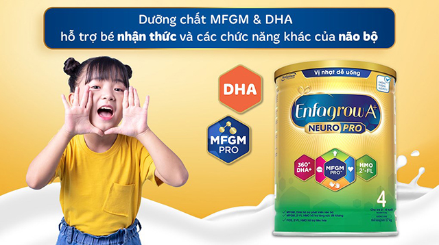 DHA - Sữa bột Enfagrow A+ Neuropro số 4 1.7 kg (2 - 6 tuổi)