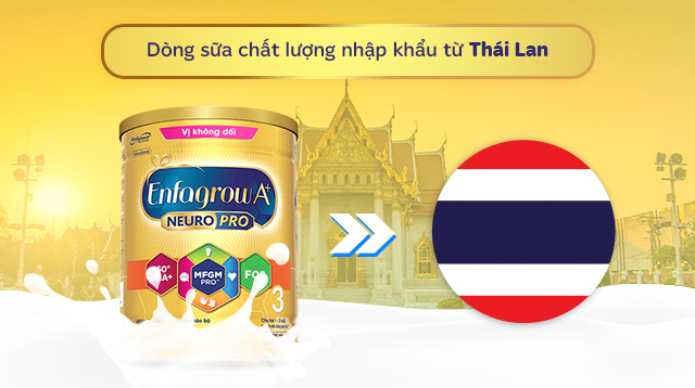 Sữa bột Enfagrow A+ Neuropro số 3 - Sản xuất tại Thái Lan