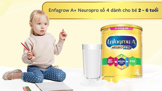 Độ tuổi - Sữa bột Enfagrow A+ Neuropro số 4 1.7 kg