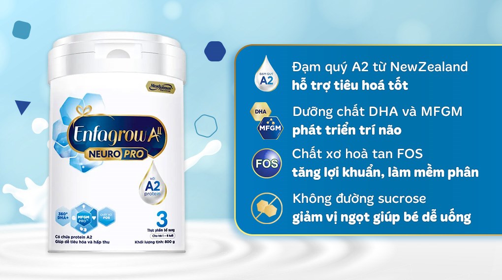 Sữa bột Enfagrow A2 Neuropro số 3-1