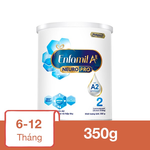 Sữa bột Enfamil A2 Neuropro Follow Up Formula số 2 350g (6 – 12 tháng)