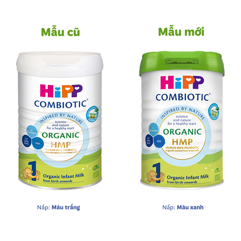 Sữa bột HiPP Organic Combiotic số 1 350g (0 - 6 tháng) 4