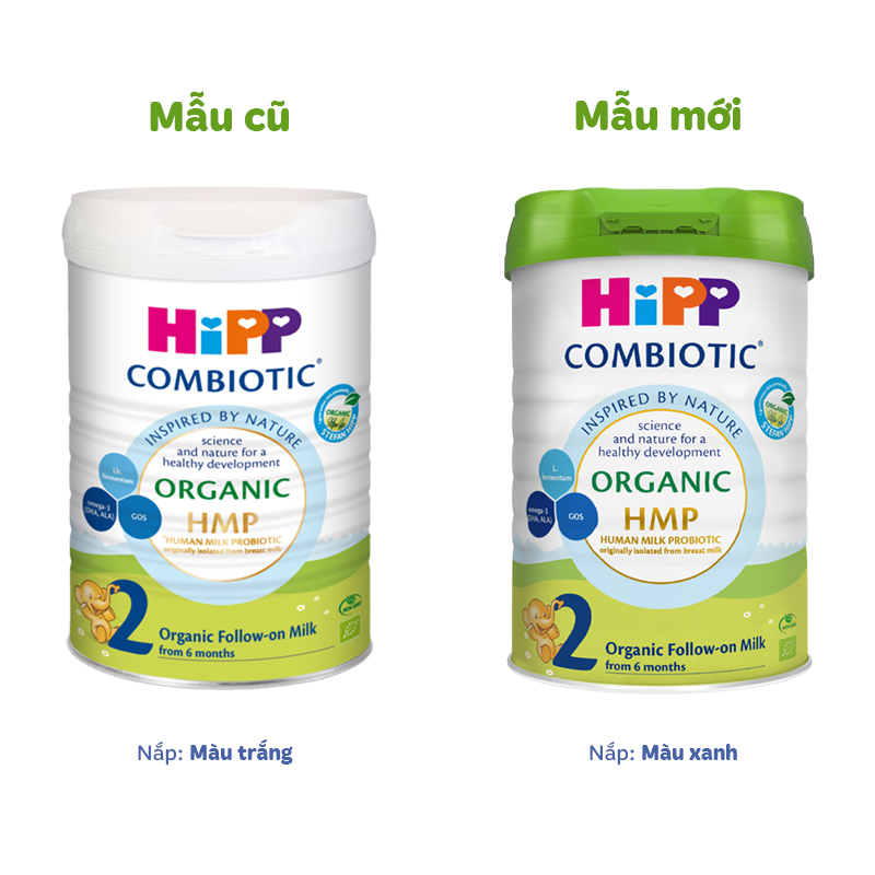 Sữa bột HiPP Organic Combiotic số 2 350g (6 - 12 tháng) 4