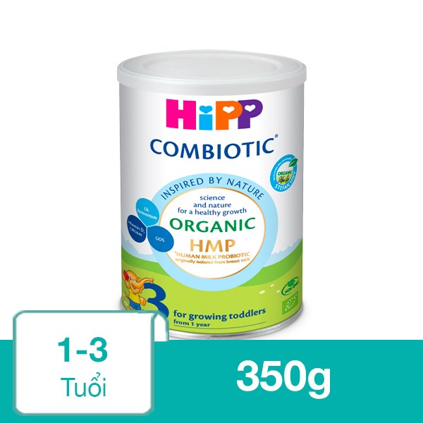 Sữa bột HiPP Organic Combiotic số 3 800g (1 - 3 tuổi) 9