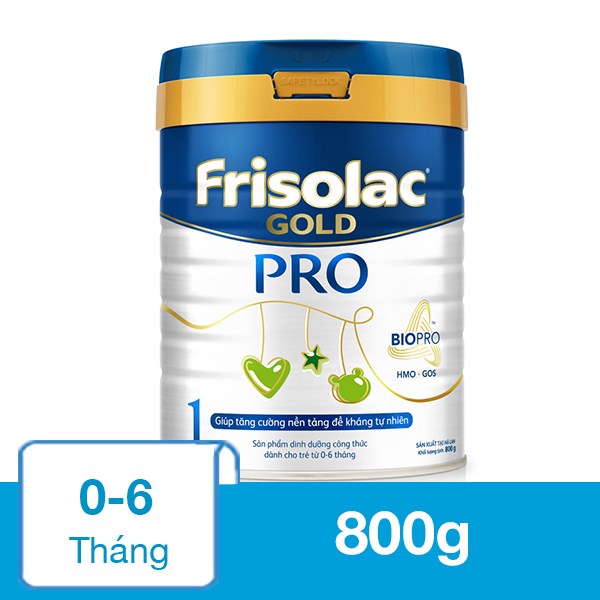 Sữa bột Friso Gold Pro số 1 800g (0 – 6 tháng)
