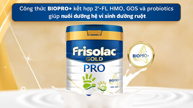 Công thức Biopro - Sữa bột Friso Gold pro số 2 800g (6 - 12 tháng)