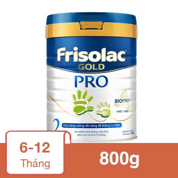 Sữa bột Friso Gold Pro số 2 800g (6 – 12 tháng)