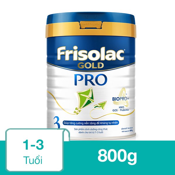 Sữa bột Friso Gold Pro số 3 800g (1 – 3 tuổi)