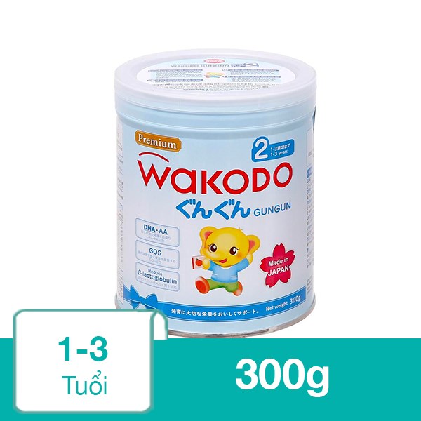 Sữa bột Wakodo Gungun số 2 an toàn, chính hãng, dinh dưỡng - AVAKids.com