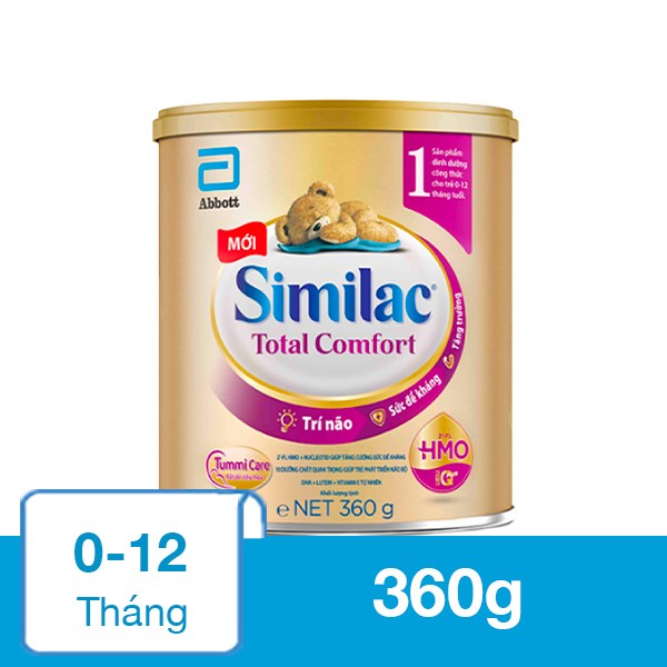 Sữa bột Similac Total Comfort số 1 360g (0 – 12 tháng)