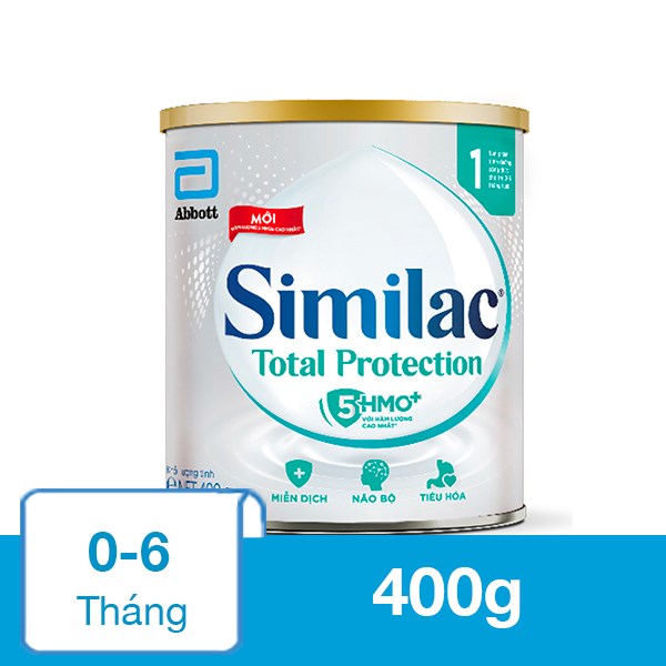 Sữa bột Similac Total Protection số 1 400g (0 – 6 tháng)