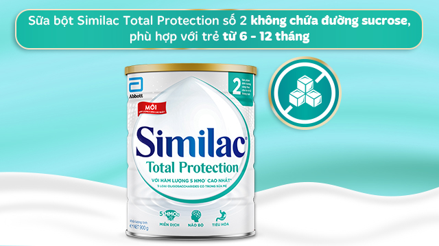 Độ tuổi - Sữa bột Similac Total Protection số 2 900g (6 - 12 tháng)