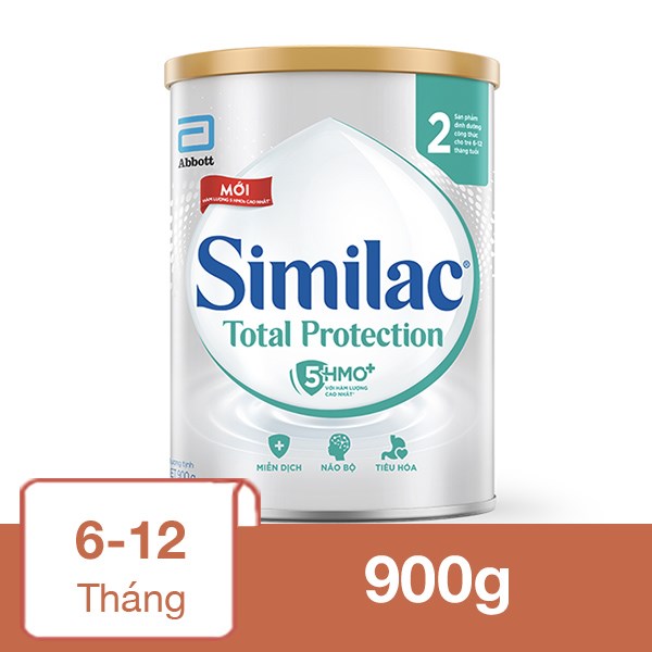 Sữa bột Similac Total Protection số 2 900g (6 – 12 tháng)