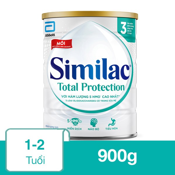 Sữa Bột Similac Total Protection Số 3 900G (1 - 2 Tuổi)