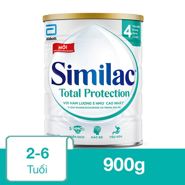 Sữa Bột Similac Total Protection Số 4 900G (2 - 6 Tuổi)