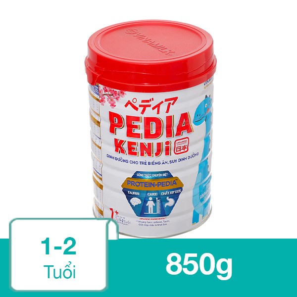 Sữa bột Vinamilk Pedia Kenji số 1 850g (1 – 2 tuổi)