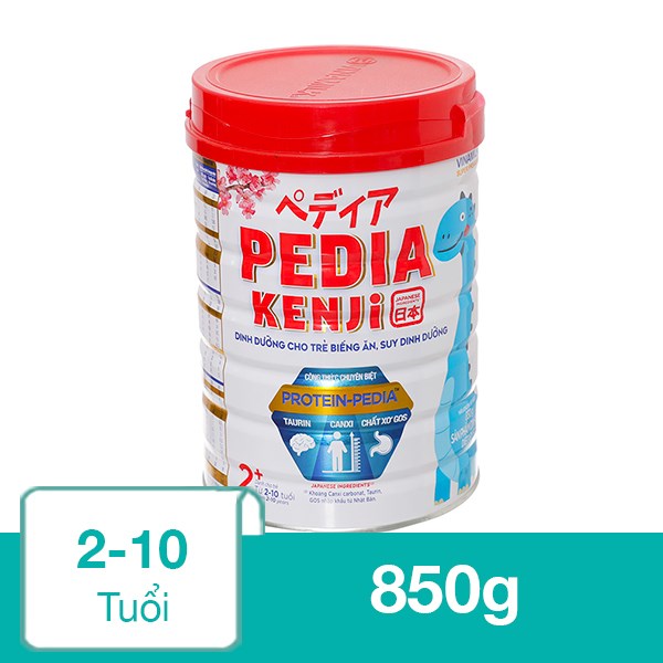 Sữa bột Vinamilk Pedia Kenji số 2 850g (2 – 10 tuổi)