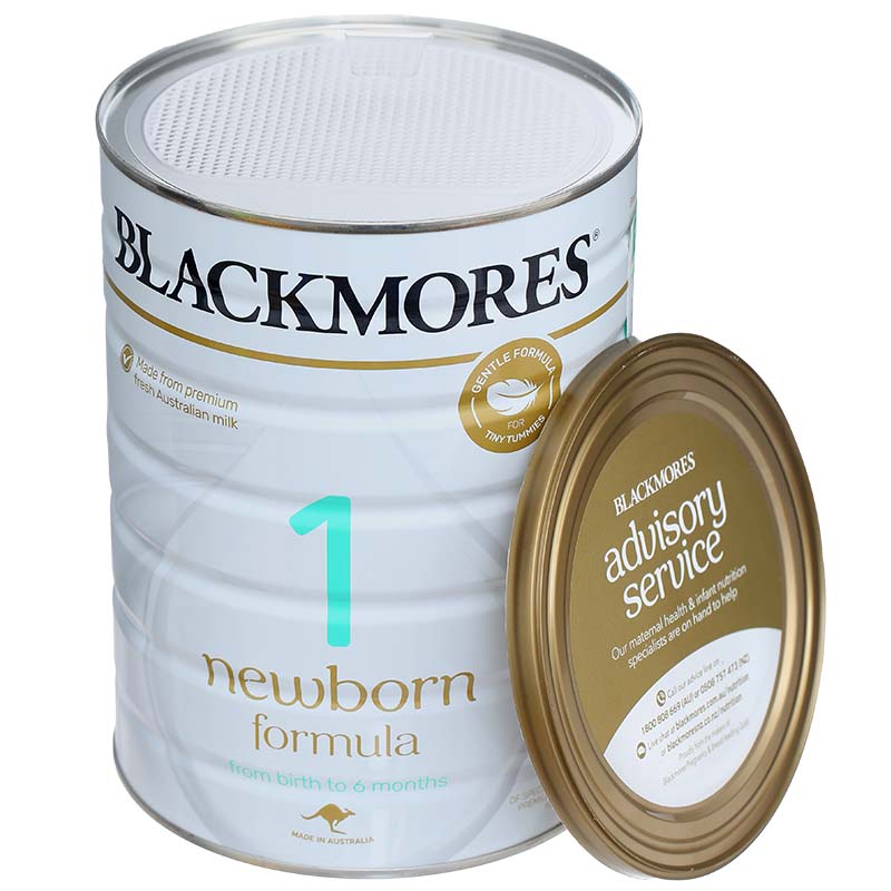 Combo 2 hộp sữa bột Blackmores NewBorn Formula số 1 hương vani 900g (0 - 6 tháng) 6