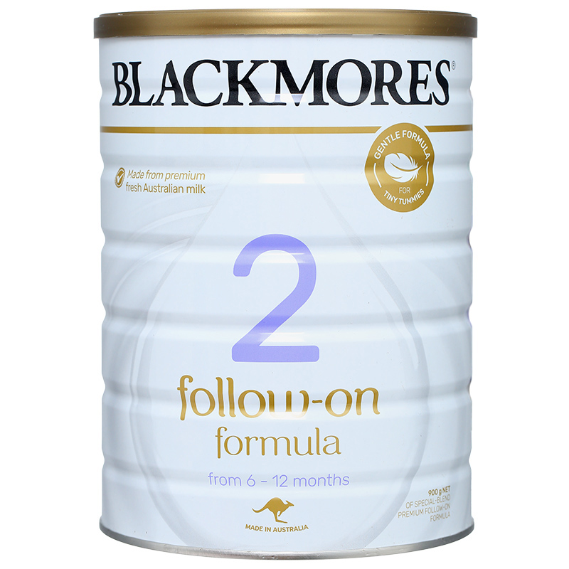 Combo 2 sữa bột Blackmores Follow-on Formula số 2 hương vani 900g (6 - 12 tháng) 2