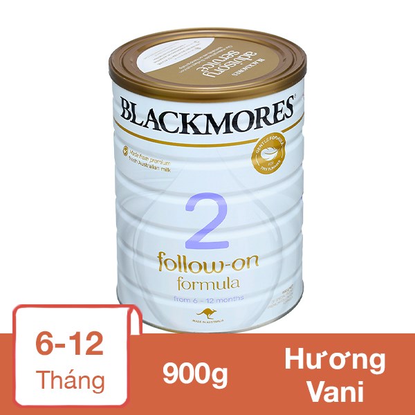 Sữa Bột Blackmores Follow - On Formula Số 2 Hương Vani 900G (6 - 12 Tháng)