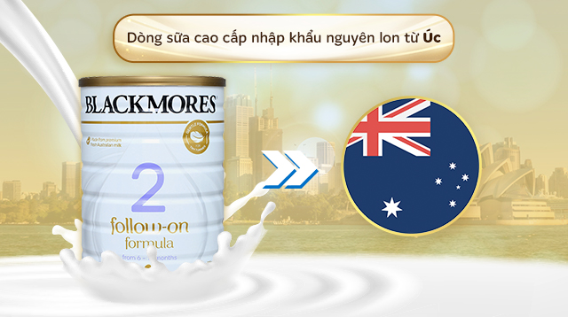 Sữa bột Blackmores Follow-on Formula số 2 - Sản xuất tại Úc