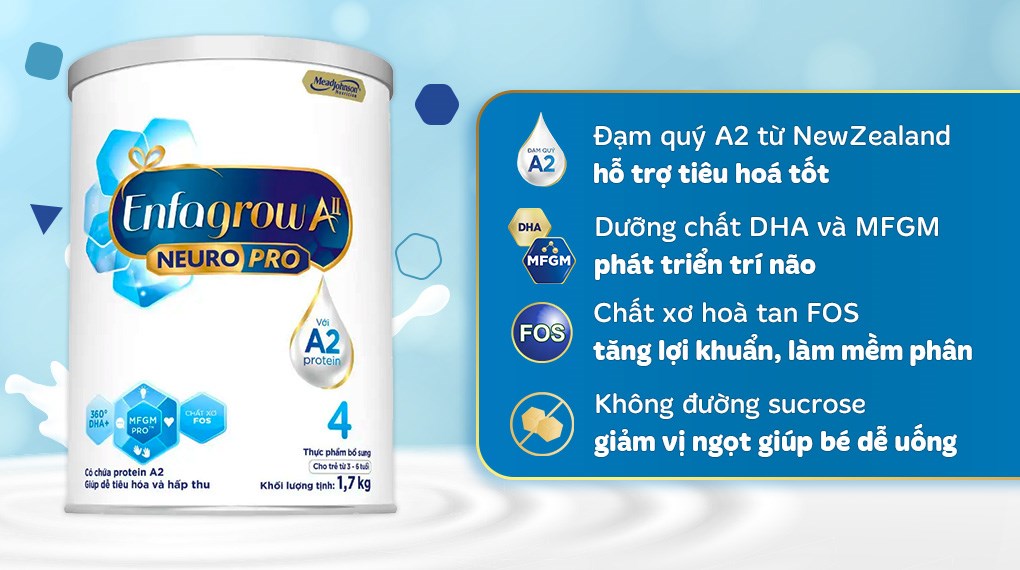 Sữa bột Enfagrow A2 Neuropro số 4-1