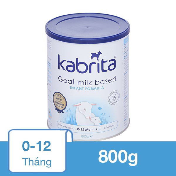 Sữa Dê Kabrita Số 1 (Đạm Quý A2) 800G (0 - 12 Tháng)