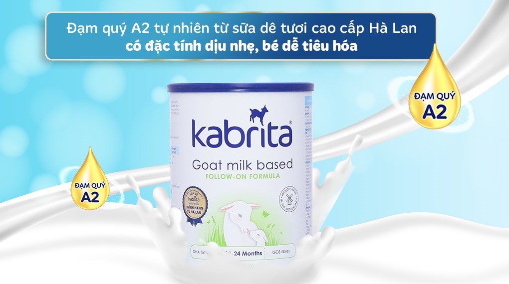 Sữa bột Kabrita số 2 800g (1 - 2 tuổi)