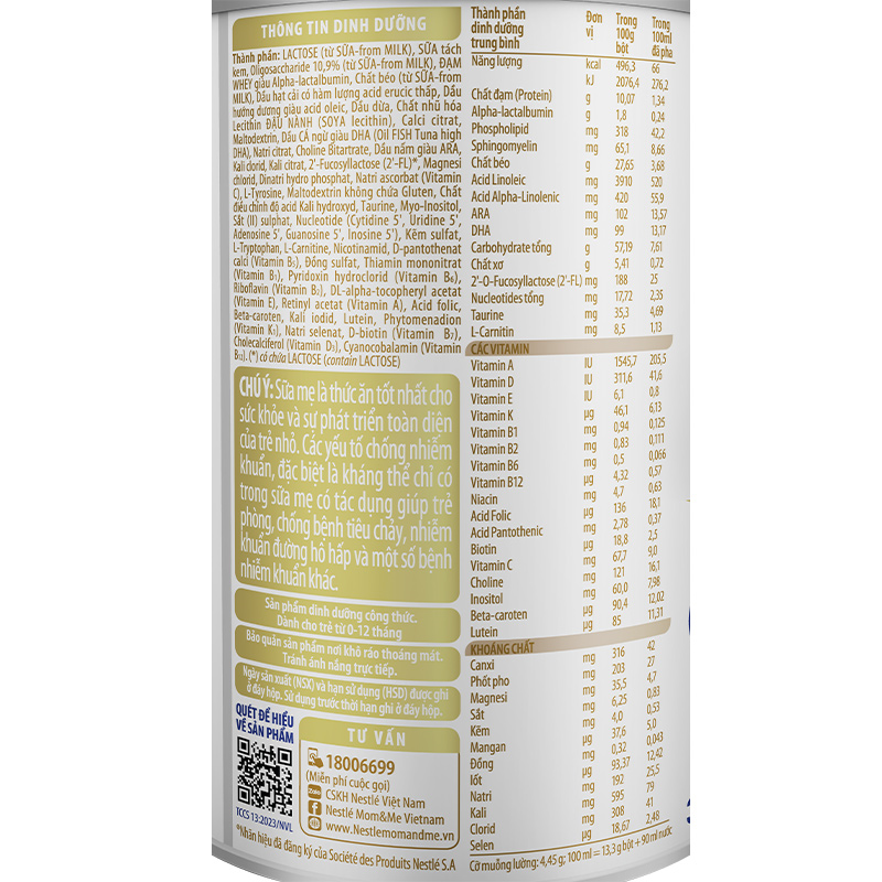 Sữa bột Nestlé S-26 Ultima số 1 350g (0 - 12 tháng) 10
