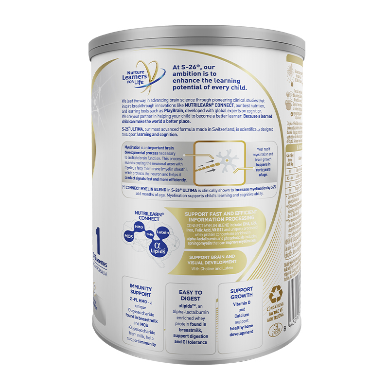 Sữa bột Nestlé S-26 Ultima số 1 350g (0 - 12 tháng) 2