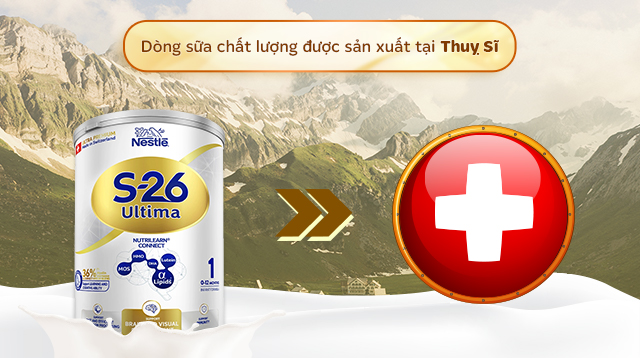 Nơi sản xuất - Sữa bột Nestlé S-26 Ultima số 1 750g (0 - 12 tháng)