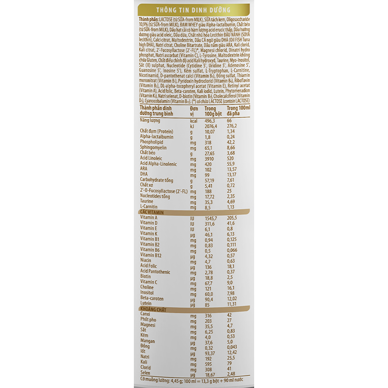 Sữa bột Nestlé S-26 Ultima số 1 350g (0 - 12 tháng) 19