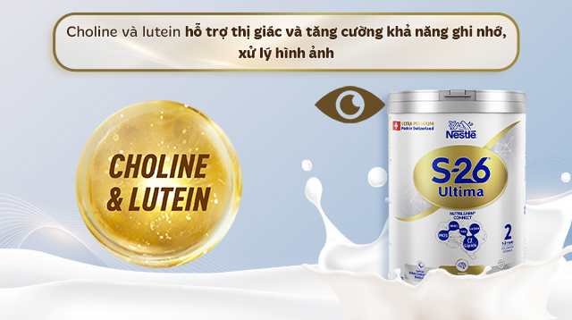 Sữa bột Nestlé S-26 Ultima số 2 750g (1 - 2 tuổi) - Choline & Lutein