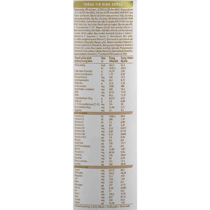 Sữa bột Nestlé S-26 Ultima số 3 750g (2 - 6 tuổi) 8