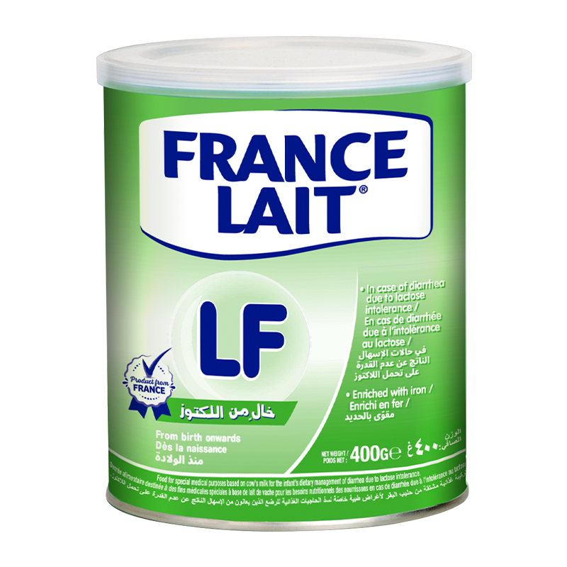 Sữa bột France Lait LF 400g (0 - 12 tháng) cho trẻ không dung nạp đường lactose chính hãng - AVAKids.com