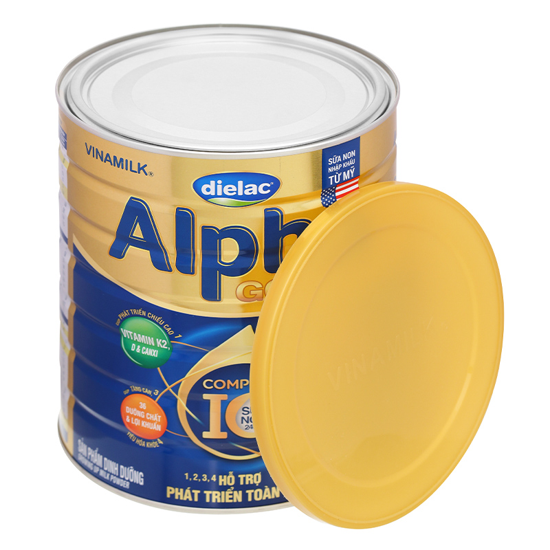 Sữa bột Dielac Alpha Gold IQ số 4 (sữa non) 850g (2 - 6 tuổi) 16