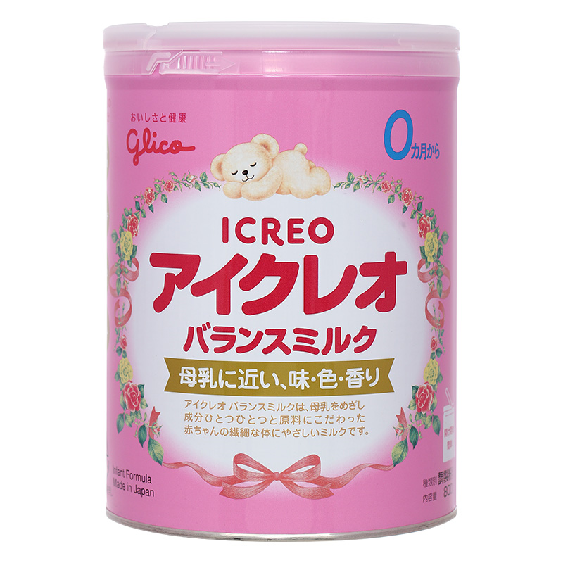 Sữa bột Glico Icreo số 0 800g (0 - 12 tháng)
