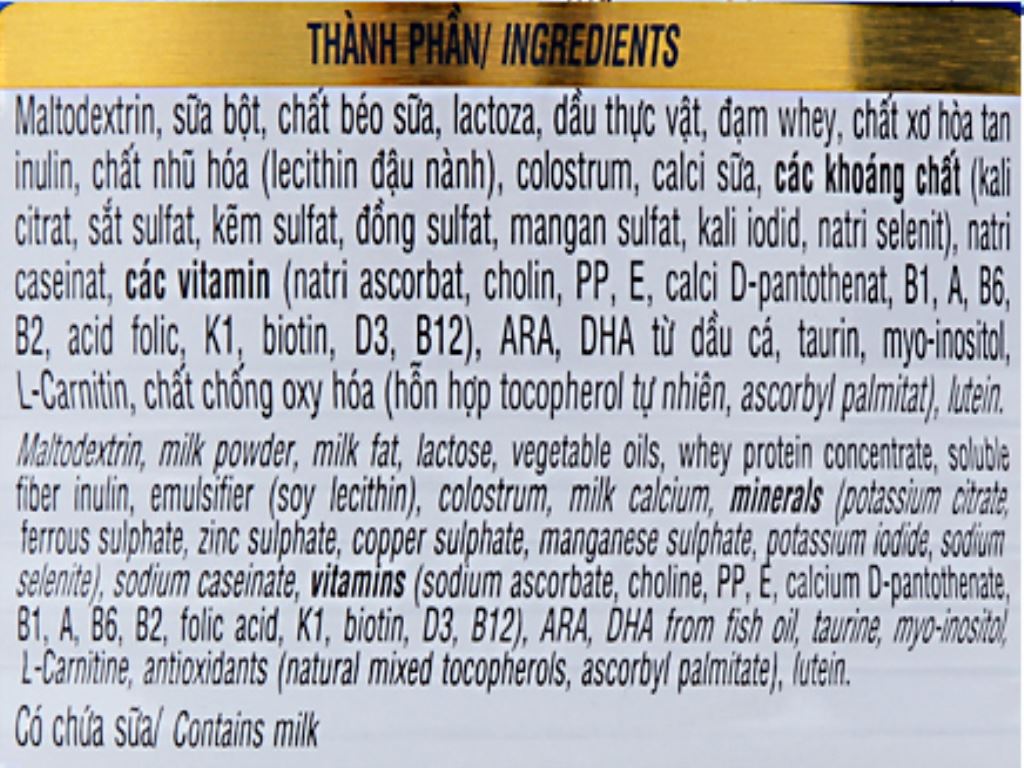 Sữa bột Dielac Alpha số 1 lon 400g 6